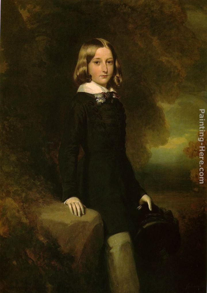 Franz Xavier Winterhalter Leopold, Duke of Brabant